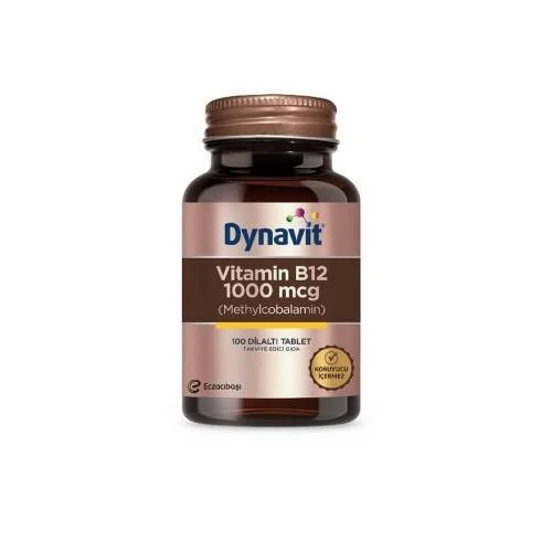 Dynavit Vitamin B12 1000 mcg 100 Dilaltı Tableti ürün görseli