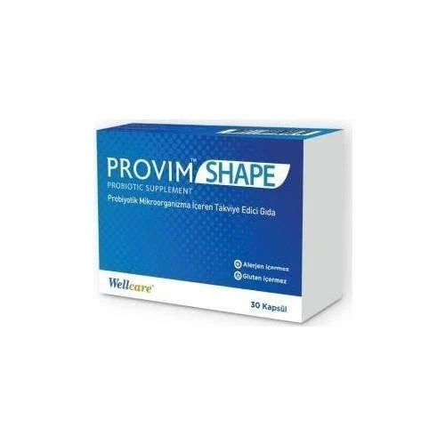 Wellcare Provim Shape Probiyotik 30 Kapsül ürün görseli