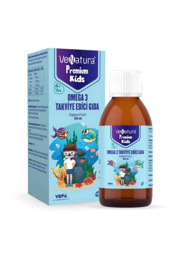 Venatura Premium Kids Omega 3 Şurup 150 ml