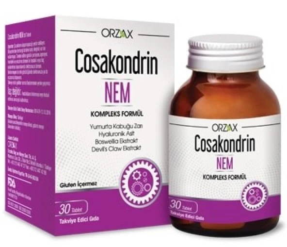 Orzax Cosakondrin NEM 30 Tablet