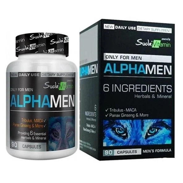 Suda Vitamin Alpha Men 90 Kapsül