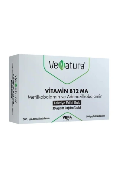 Venatura Vitamin B12 Ma Metilkobalamin ve Adenozilkobalamin Takviye Edici Gıda ürün görseli