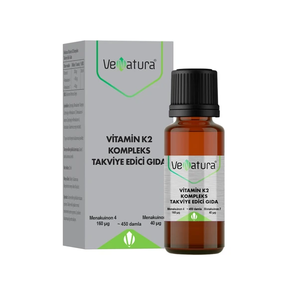 Venatura Vitamin K2 Kompleks 20 ml Damla ürün görseli