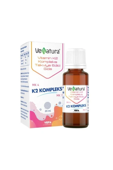 Venatura Vitamin K2 Kompleks 20 ml Damla - Resim 2