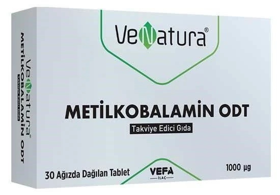 Venatura B12 Metilkobalamin 30 Tablet