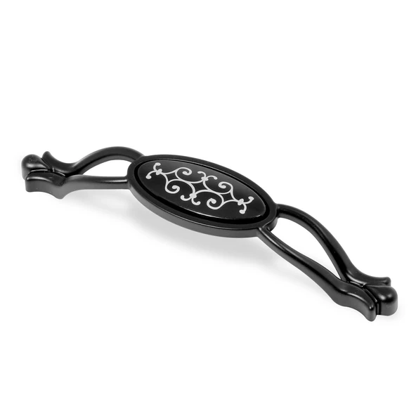 Erdem Çekmece Dolap Dolabı Kulpu Kulbu Siyah Metal Kulpları (128 MM-12.8 CM) (4 ADET) Mobilya Mutfak - Resim 5