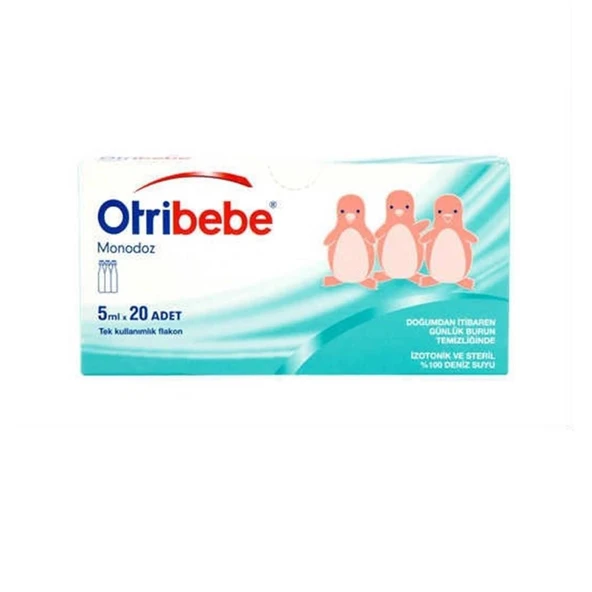 Otribebe Monodoz 5 ml x 20  Flakon İzotonik Deniz Suyu