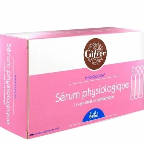 Gifrer Physiologica 5 ml 20li Flakon Serum Fizyolojik