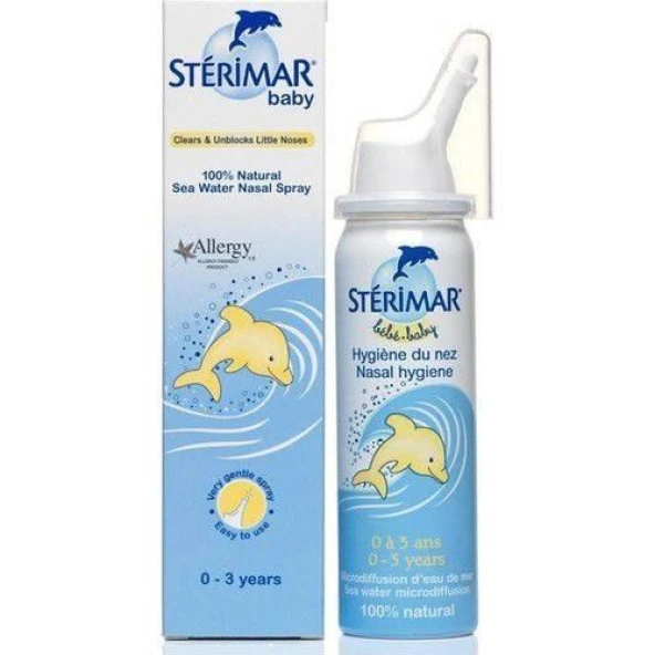 Sterimar Baby Hygiene Deniz Suyu 100 ml Burun Spreyi