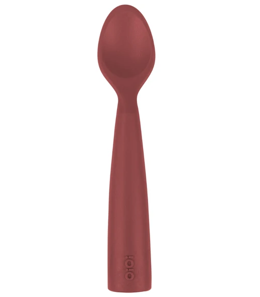 OiOi Nam Nam Silikon Mama Kaşığı Velvet Rose
