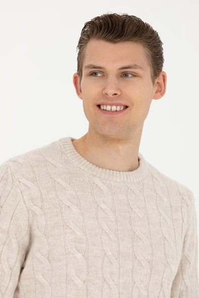 U.S. Polo Assn. Erkek Minimalist Örgü Kazak - Günlük Stil - 2