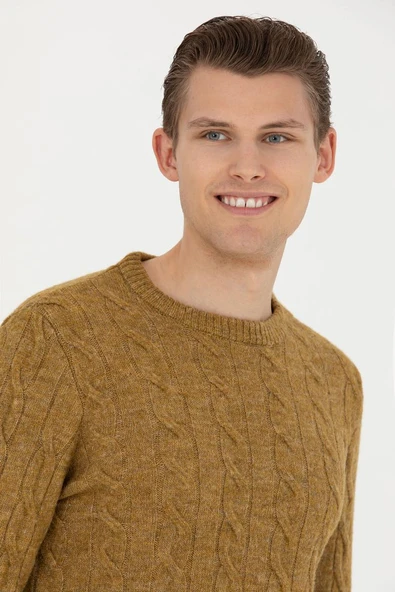 U.S. Polo Assn. Erkek Minimalist Örgü Kazak - Günlük Stil - 6