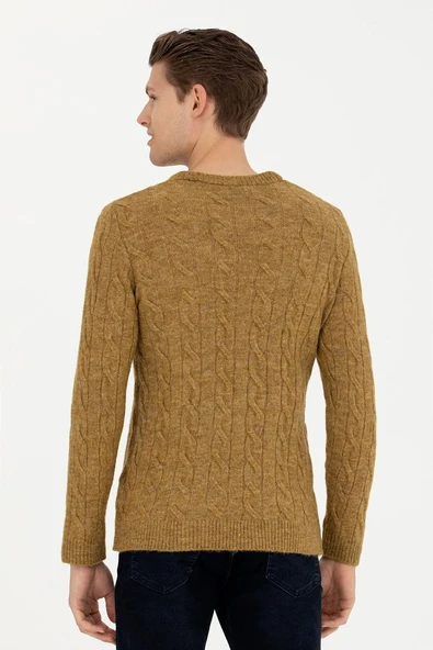 U.S. Polo Assn. Erkek Minimalist Örgü Kazak - Günlük Stil - 7