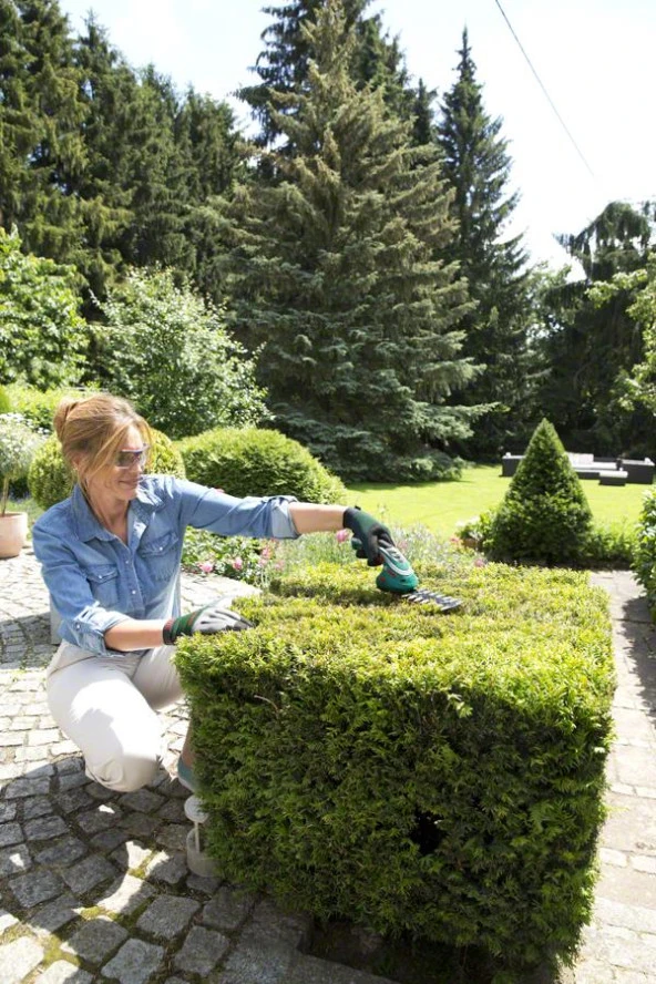 Bosch ISIO III Akülü Çim ve Topiari Makası - 4