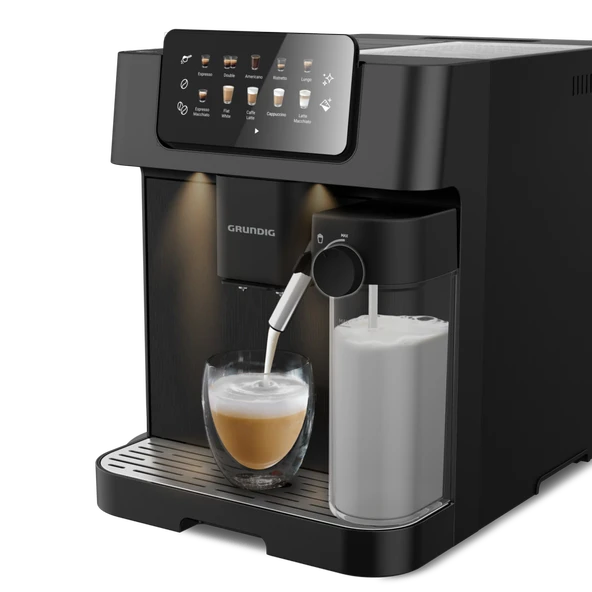 Grundig KVA 7230 1350 W Tam Otomatik Espresso Makinesi Siyah