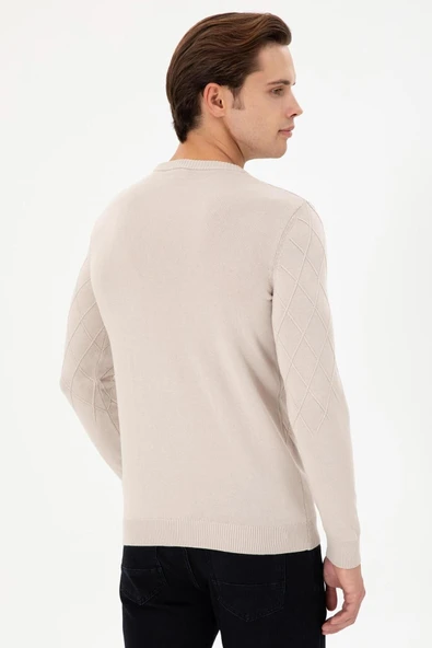 U.S. Polo Assn. Erkek Minimalist Uzun Kol Kazak - Günlük Şıklık - 3