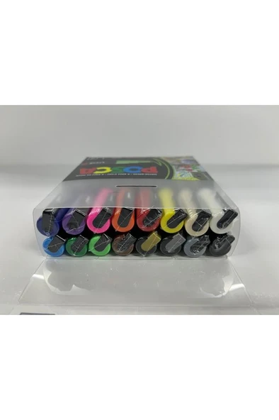 Posca 16'lı Set Marker Pc-3m (0.9-1.3MM) Paketiyle - Resim 2