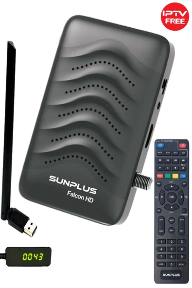 Sunplus Astra Falcon Çanaksız Tv Full Hd Akıllı Kumanda Sinema Paketili Uydu Alıcısı Wifi Anten Hediyeli ürün görseli