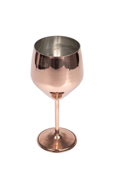 DMT Gaziantep Bakırdan Ayaklı servis sunum Bardak boy 20 cm genişlik 9,0 cm kalınlık 3mm 260 gr