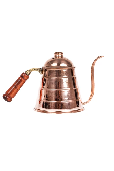 DMT Gaziantep Bakır Demlik Bitki Çayı Demliği Çaydanlık toplam boy:11,5cm 750ml