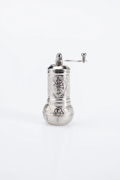 Gaziantep Mini Otantik Kahve Değirmeni Baharat Değirmeni yük:11cm Alt hazne çapı:4,8cm - 2