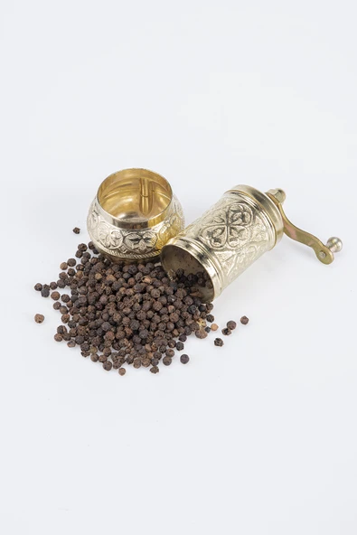 Gaziantep Mini Otantik Kahve Değirmeni Baharat Değirmeni yük:11cm Alt hazne çapı:4,8cm - 3