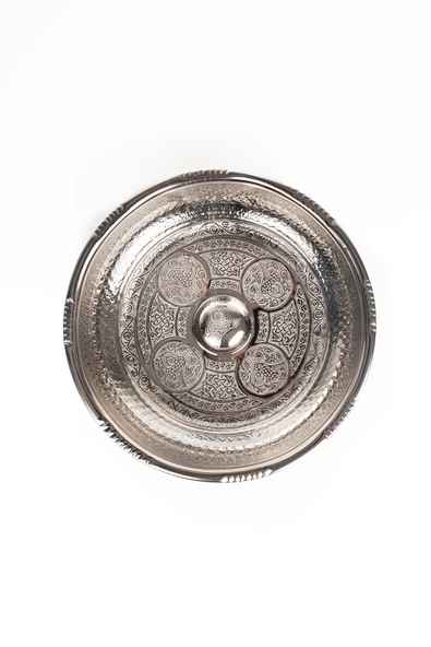 DMT Gaziantep Bakırdan Otantik Hamam tası çap:20 cm 3mm kalınlık tuğra dövmeli