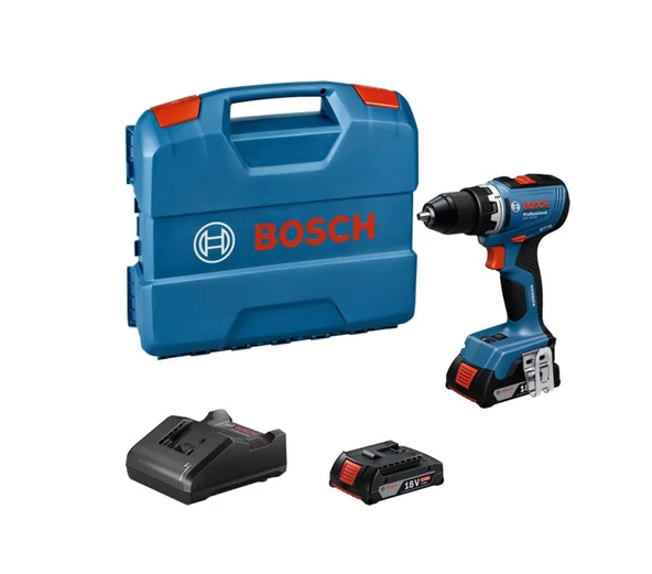 Bosch Gsr 18v-65 2x2.0 Ah Delme Vidalama Makinası