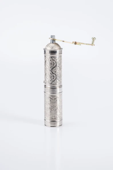 Gaziantep Otantik Kahve Değirmeni Baharat Değirmeni yük:22cm eni:4,5cm Ağırlık:475gr