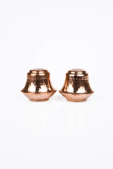 DMT COPPER HOME BAKIR TUZLUK-BAHARATLIK TAKIMI BAKIR RENK (2 ADET) 40 Gr - 2