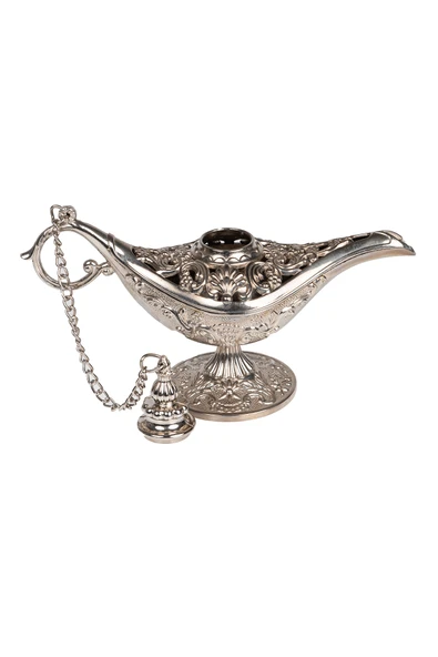 DMT Gaziantep Bakır Buhardanlık-Tütsülük sihirli lamba alaattin yükseklik 12 cm - 2