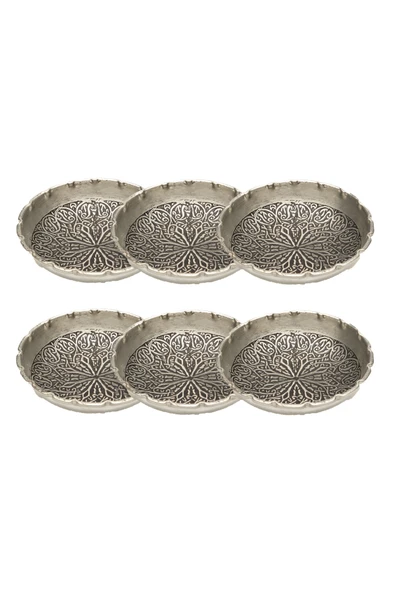 DMT COPPER HOME GAZİANTEP BAKIR ÇEREZLİK SETİ KURUYEMİŞ 6 'LI SET(10cm X 3cm) - 2