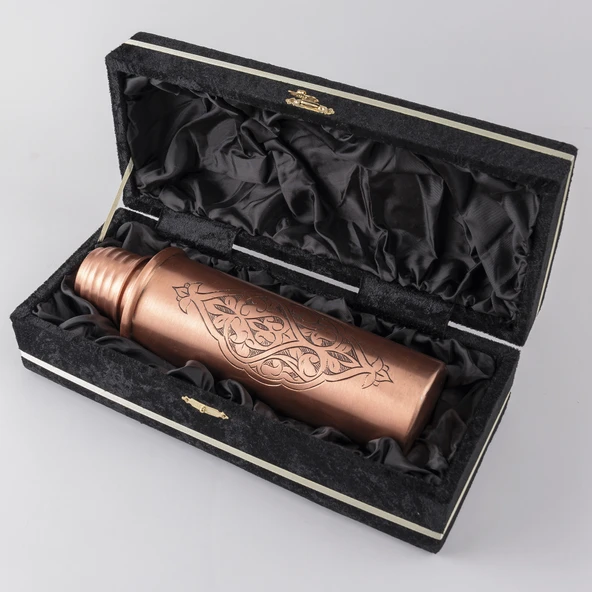 DMT BAKIR Motivasyonel Su Matarası Su Şişesi Suluk Spor Salonu Su Şişesi Bpa Içermez Suluk El işlemeli(ÖZEL KUTULU)HEDİYELİK - 5