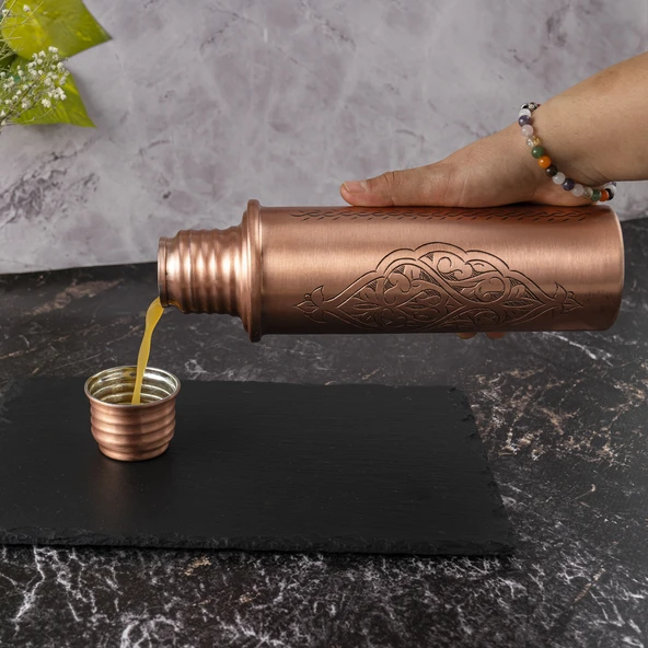 DMT BAKIR Motivasyonel Su Matarası Su Şişesi Suluk Spor Salonu Su Şişesi Bpa Içermez Suluk El işlemeli(ÖZEL KUTULU)HEDİYELİK - 2