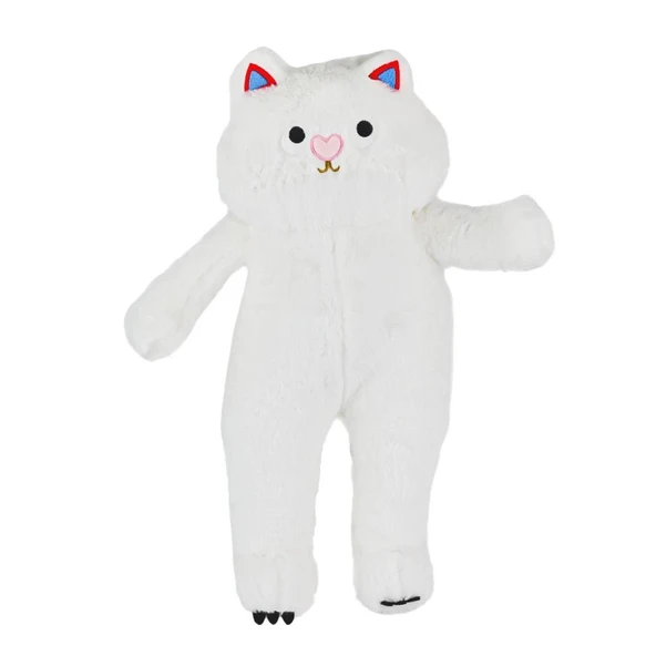 Nessiworld 4806 Peluş Uzun Kedi 55 cm Beyaz -My Friend Toys ürün görseli