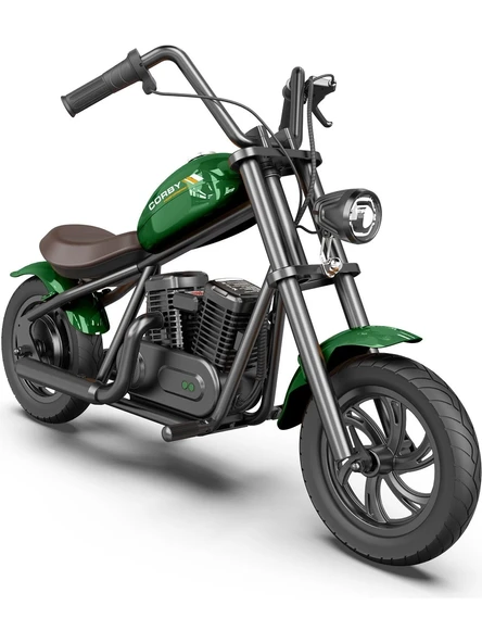 Corby BC160 Elektrikli Mini Çocuk Motoru Yeşil