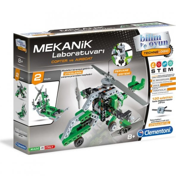 Clementoni Mekanik Laboratuvarı Copter&Aırboat