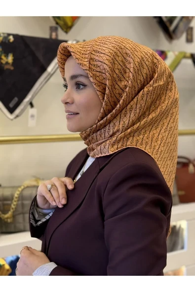 AKER İPEK KREP SATEN EŞARP 8985701 - 6