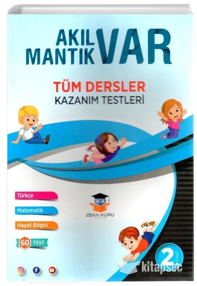 2. Sınıf Tüm Dersler Akıl Var Mantık Var Kazanım Testleri Zeka Küpü Yayınları