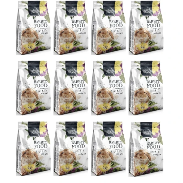 Nature Plan Tavşan Yemi 800 gr x 12 adet