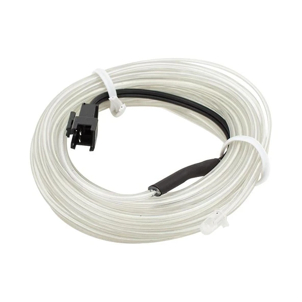 Powermaster 5 Metre 5 Volt USB Adaptörlü Neon Buz Mavi İp Aydınlatma PM-6080