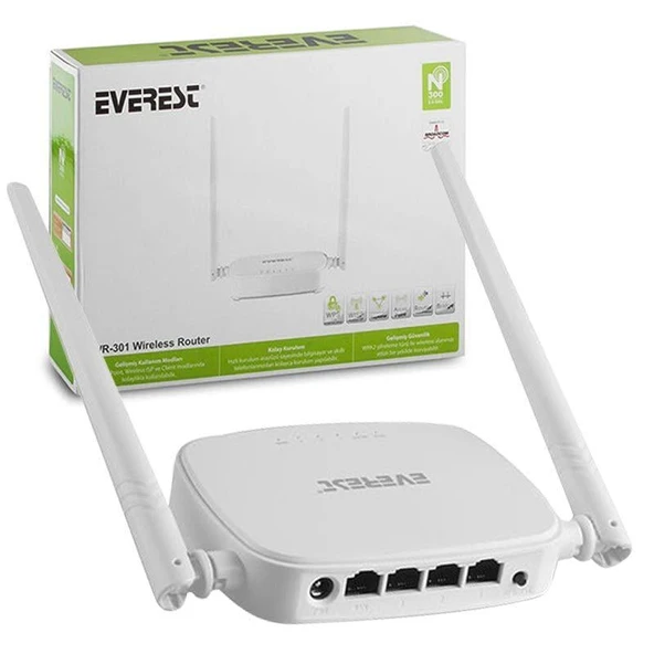 Everest EWR-301 300 Mbps Access Point Kablosuz Router - Resim 2