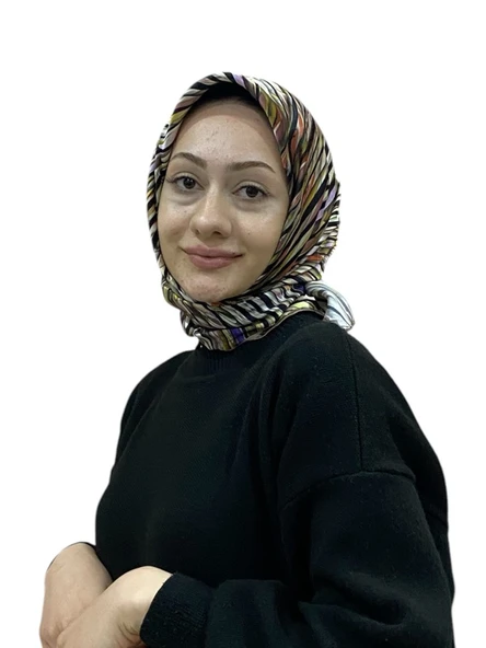 AKER İPEK KREP SATEN EŞARP 8986701 - 3