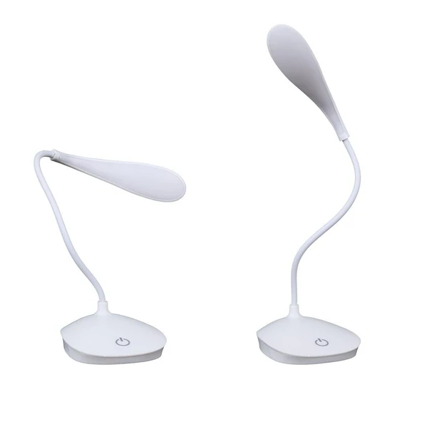 Powermaster PM-19316 5 Volt - 0.5 Amper Dokunmatik Tuşlu 14 Ledli Şarjlı Portatif Masa Lambası - Resim 4