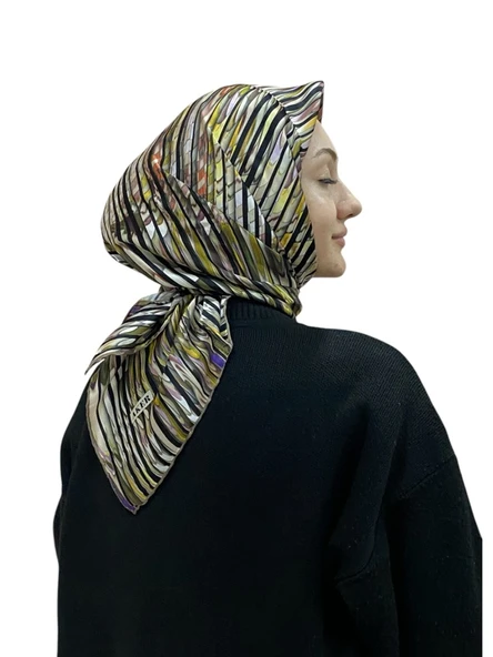 AKER İPEK KREP SATEN EŞARP 8986701 - 4