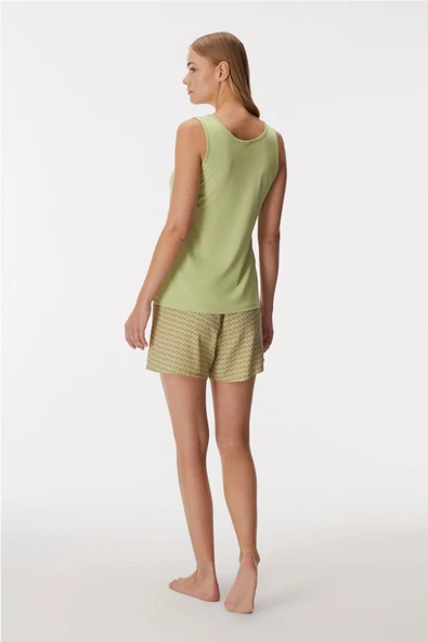 MAN11372 11372 Kadın Atlet ve Şort Takım - Resim 2