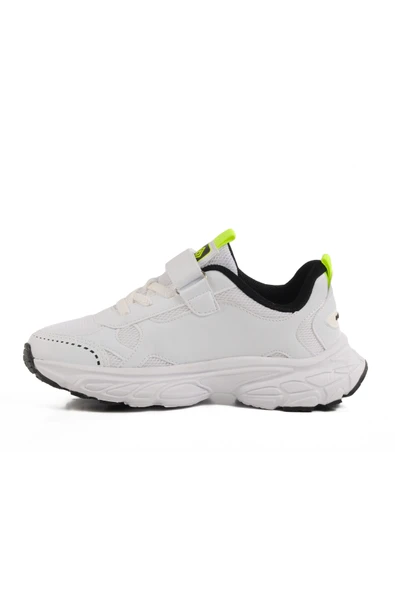 Pepino Beyaz Cırtlı Fileli Hafif Erkek Çocuk Spor Ayakkabı 1866 F - Resim 2