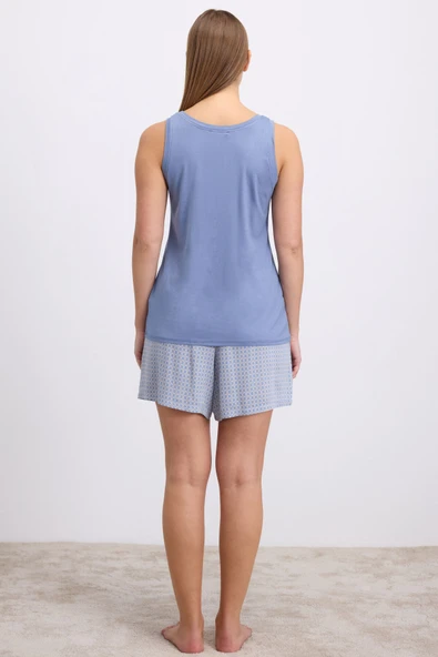 MAN11610 11610 Kadın Atlet ve Şort Takım - Resim 2