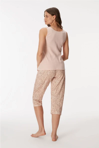 MAN11368 11368 Kadın Atlet ve Pantolon Takım - Resim 5