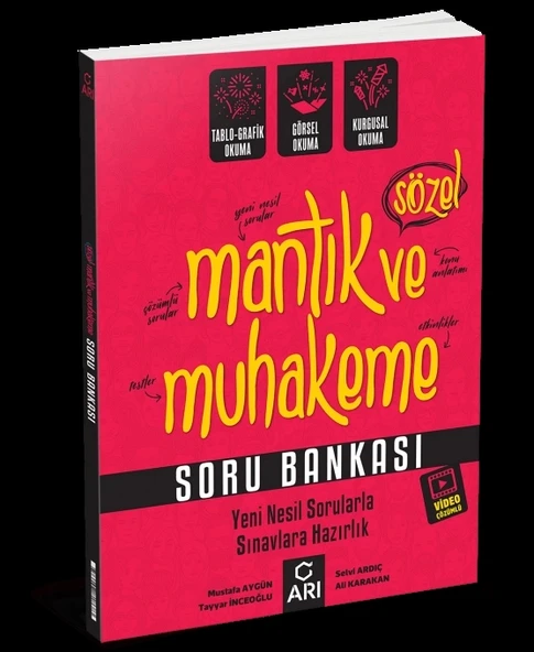 ARI YAYINLARI 8. Sınıf Sözel Mantık ve Muhakeme Soru Bankası